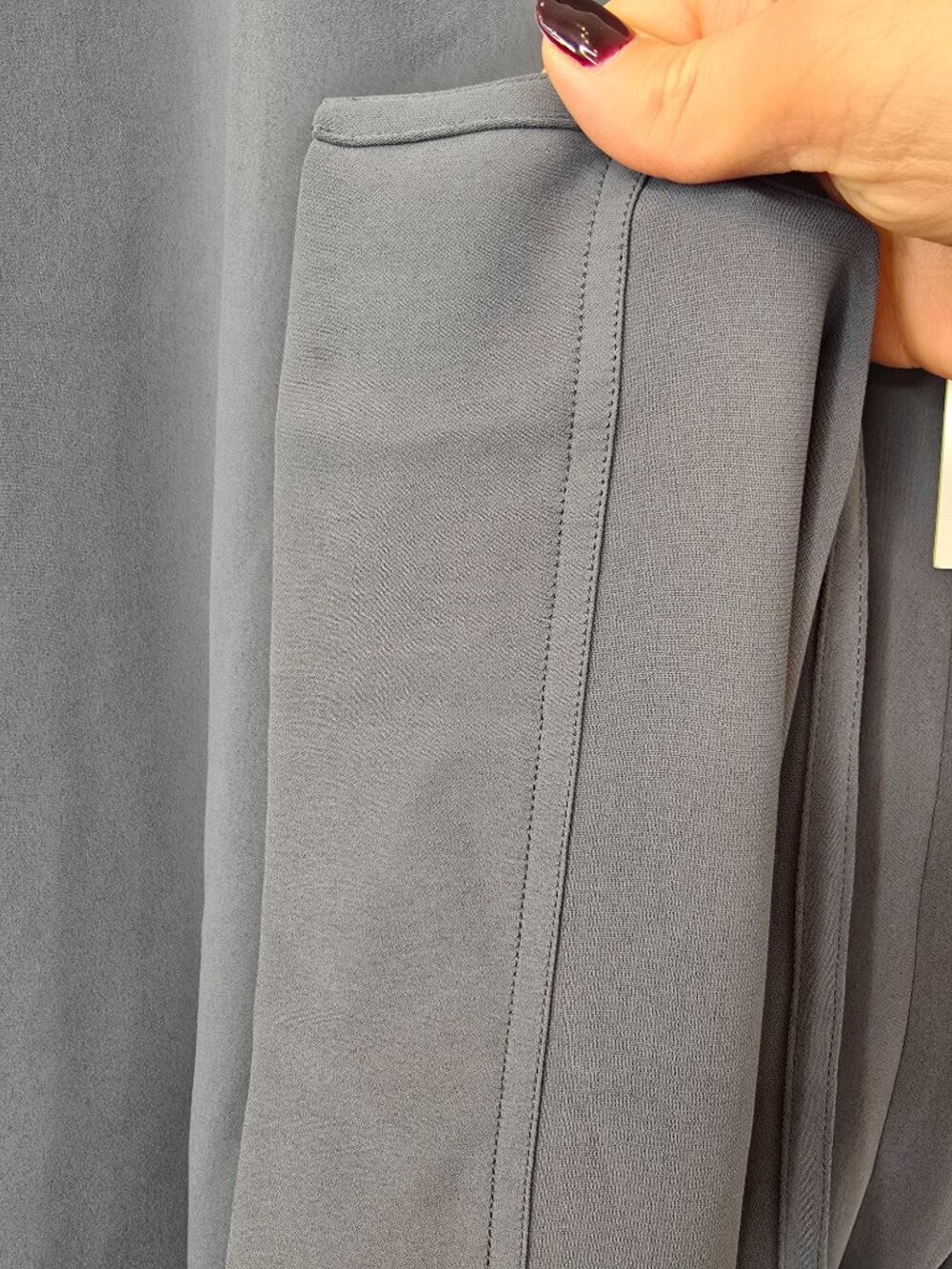 NWT Babaton Aritzia Kahlo Robe Jacket Dark Slate Size M - Picture 12 of 16